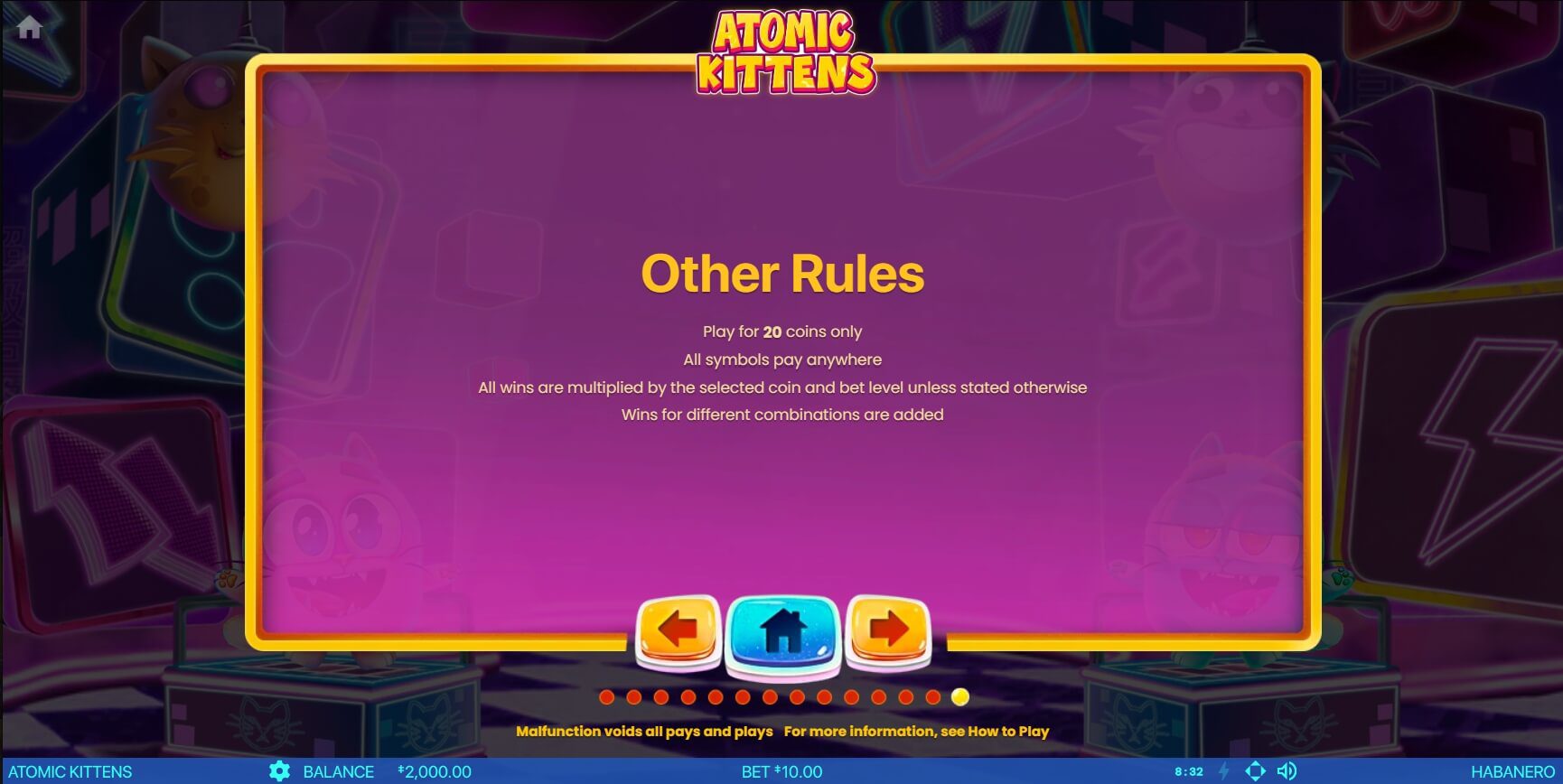 ATOMIC KITTENS สล็อต Habanero ทางเข้า Superslot Wallet