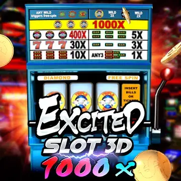 Excited Slot 3D 1000X FUNKY GAMES ค่าย เว็บ Superslot