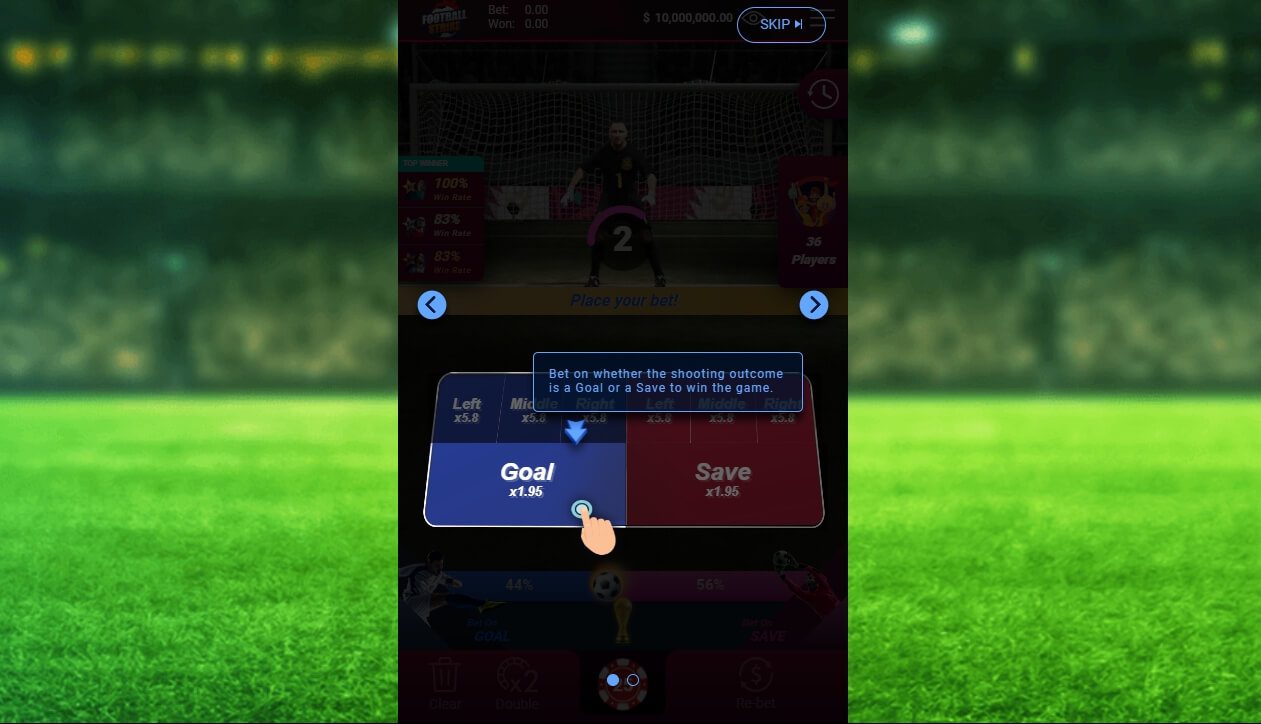 Football Strike FUNKY GAMES แจกฟรีเครดิต Superslot 888