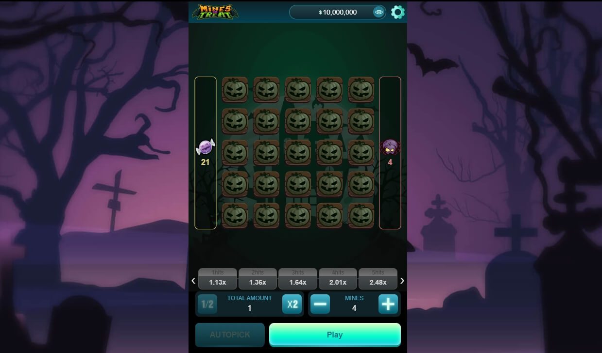 Mines or Treat FUNKY GAMES ค่ายสล็อต Superslot 777