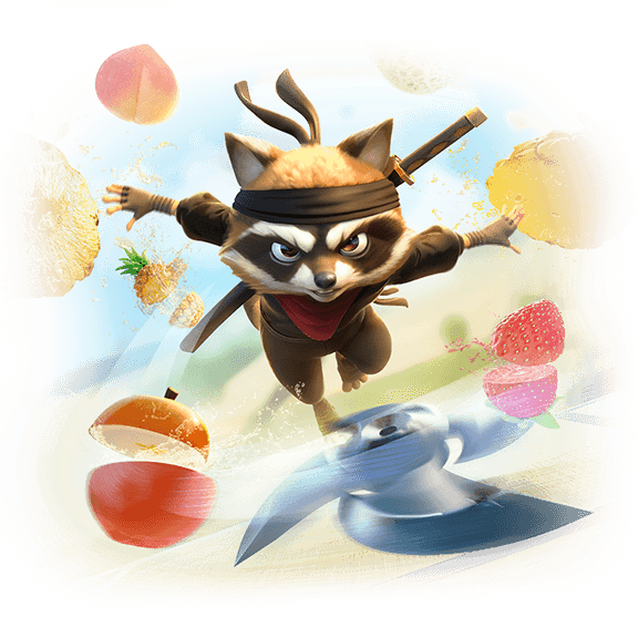 Ninja Raccoon Frenzy เกมส์ PG