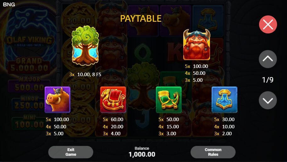 Olaf Viking Boongo Superslot ฟรี 50