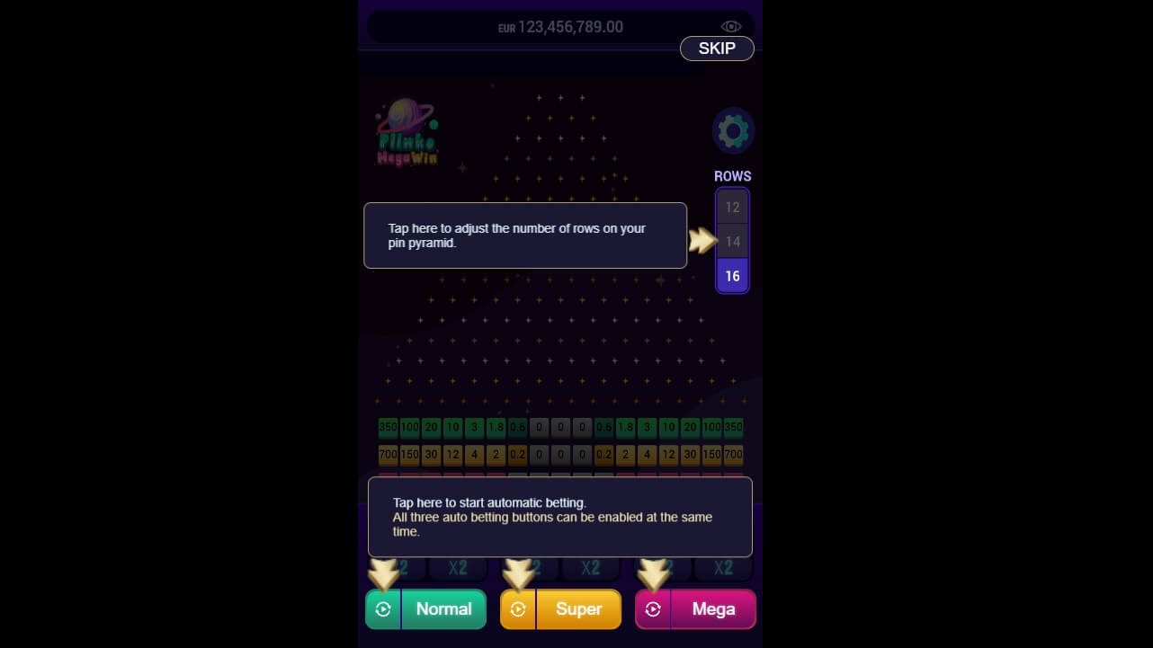 Plinko MegaWin FUNKY GAMES แจกฟรีเครดิต Superslot 888