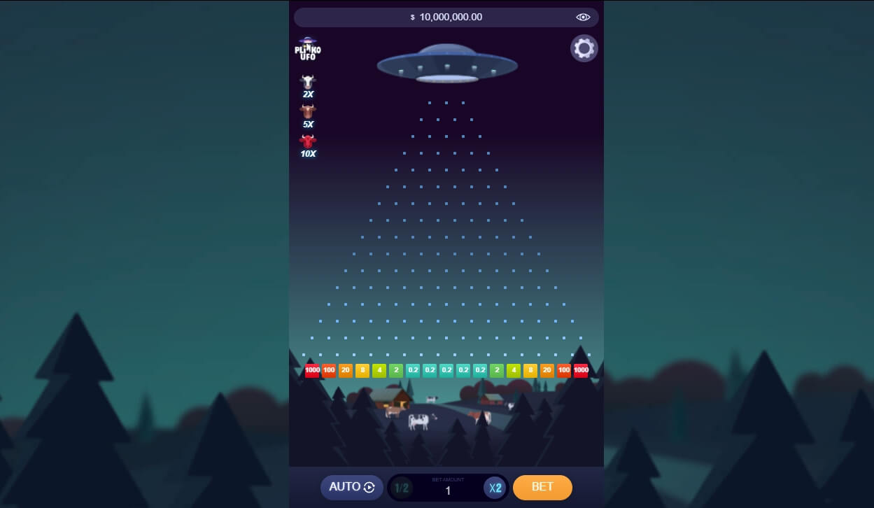 Plinko UFOFUNKY GAMES ค่ายสล็อต Superslot 777
