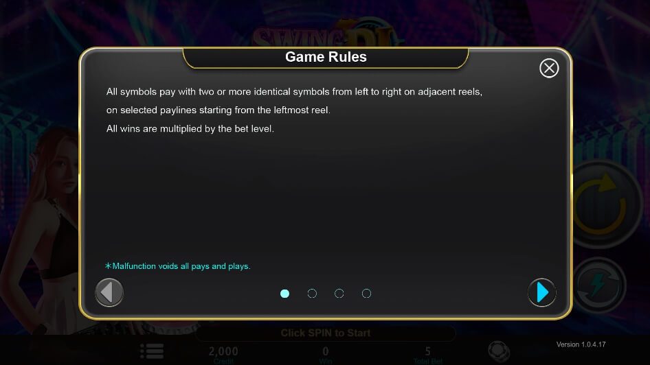 Swing DJ FUNKY GAMES แจกฟรีเครดิต Superslot 888