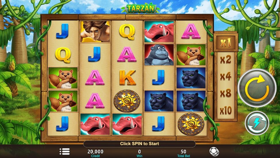 Tarzan FUNKY GAMES ค่ายสล็อต Superslot 777