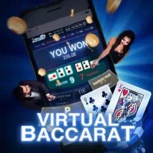 Virtual Baccarat FUNKY GAMES ค่าย เว็บ Superslot