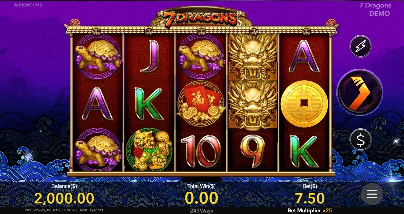 7 Dragons Nextspin เว็บ 365 superslot