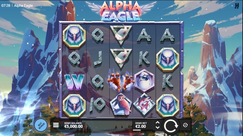 Alpha Eagle Hacksaw Gaming แจกฟรีเครดิต Superslot 888