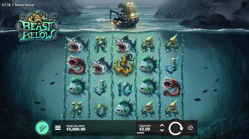 Beast Below Hacksaw Gaming แจกฟรีเครดิต Superslot 888