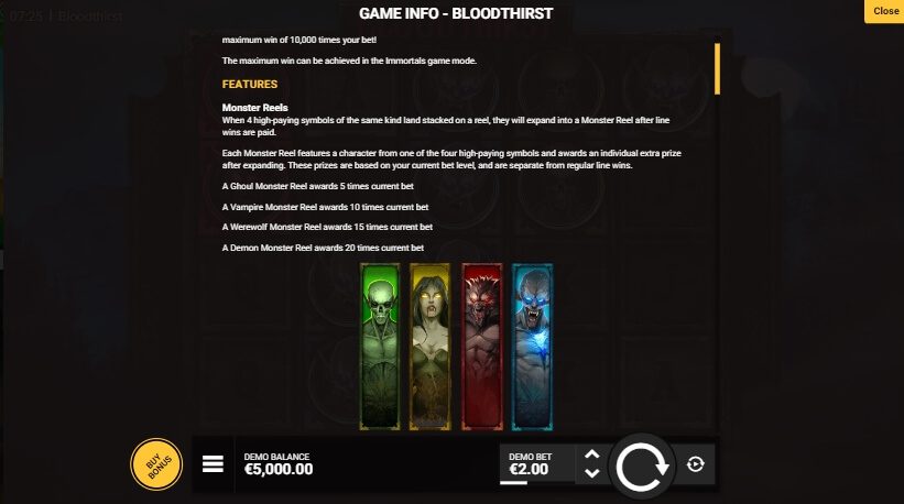 Bloodthirst Hacksaw Gaming ทางเข้าเล่น Ambsuperslot