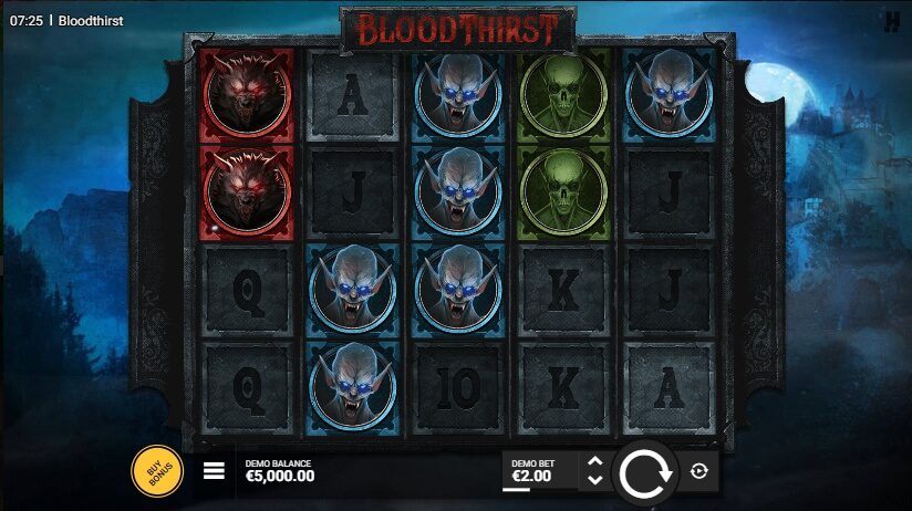 Bloodthirst Hacksaw Gaming แจกฟรีเครดิต Superslot 888