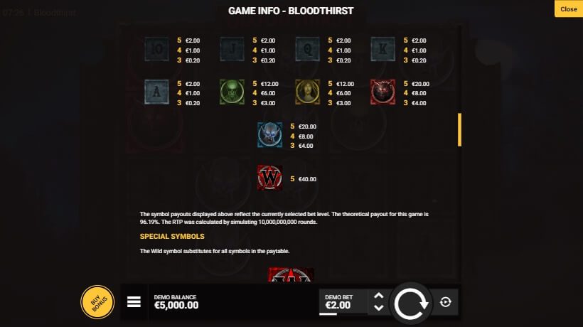 Bloodthirst Hotel Gaming superslot เครดิตฟรี 50 ล่าสุด
