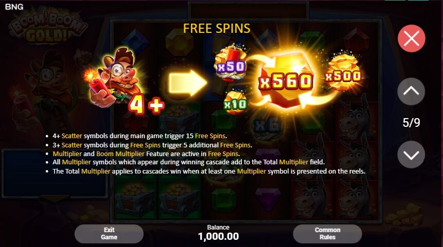 Boom Boom Gold Boongo Superslot Auto