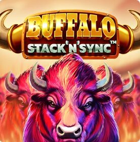 Buffalo Stack'n'Sync Hacksaw Gaming ค่าย เว็บ Superslot