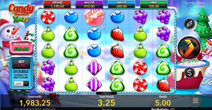Candy Bonanza Xmas Nextspin ทดลองเล่น superslot vip
