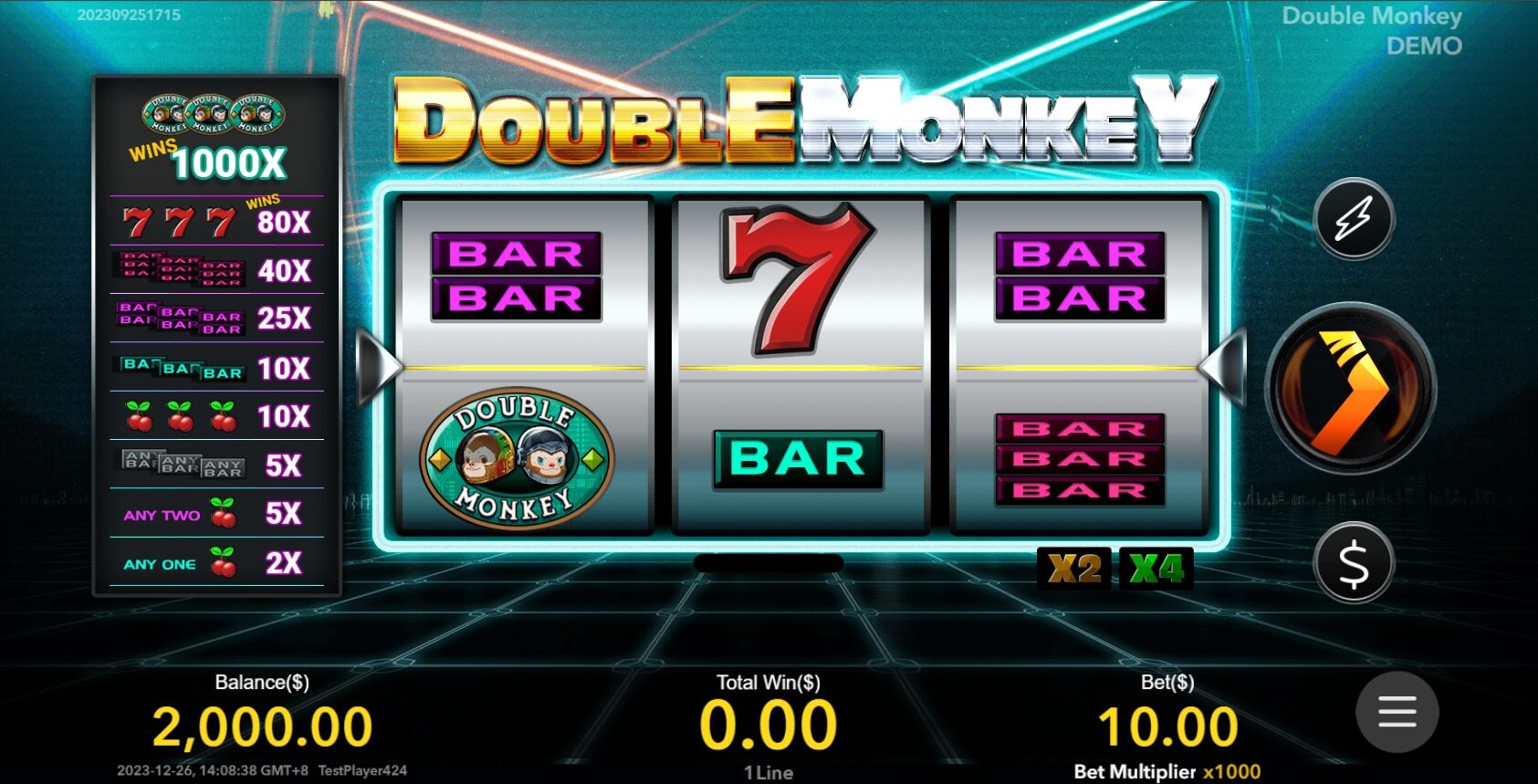 Double Monkey Nextspin เว็บ 365 superslot