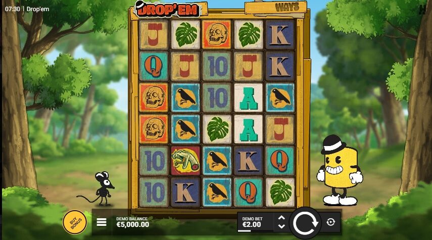 Drop'em Hacksaw Gaming แจกฟรีเครดิต Superslot 888