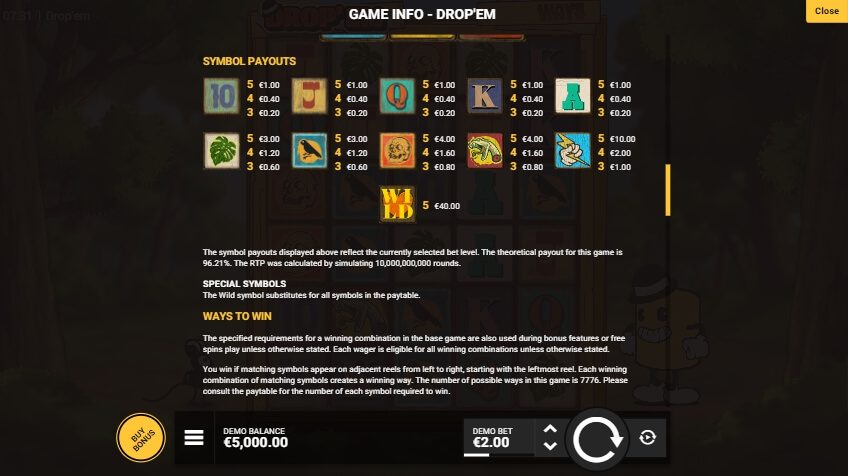 Drop'em Hotel Gaming superslot เครดิตฟรี 50 ล่าสุด