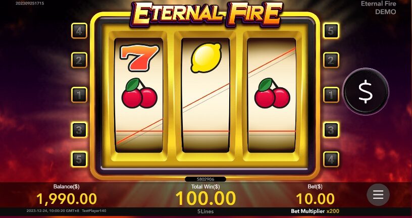 Eternal Fire Nextspin ทดลองเล่น superslot vip