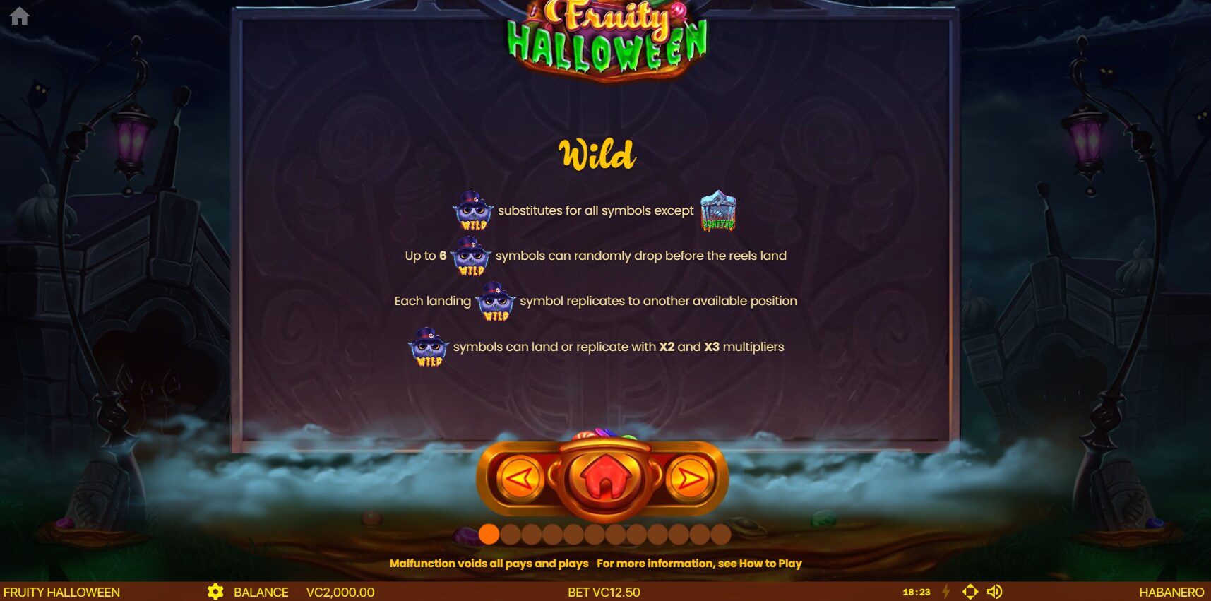 FRUITY HALLOWEEN Habanero ซุปเปอร์ สล็อต 1234