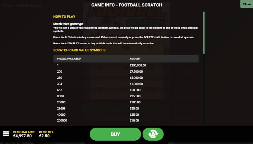 Football Scratch Hacksaw Gaming ซุปเปอร์สล็อตเครดิตฟรี Superslot Game