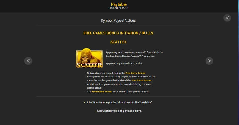 Forest Secret Nextspin ทดลองเล่น superslot vip