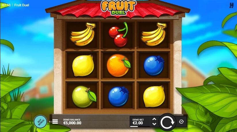 Fruit Duel Hacksaw Gaming ค่ายสล็อต Superslot 777