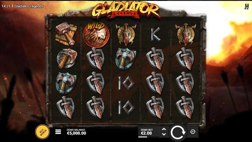 Gladiator Legends Hacksaw Gaming ค่ายสล็อต Superslot 777