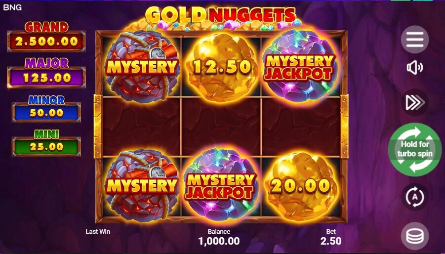 Gold Nuggets Boongo Superslot247