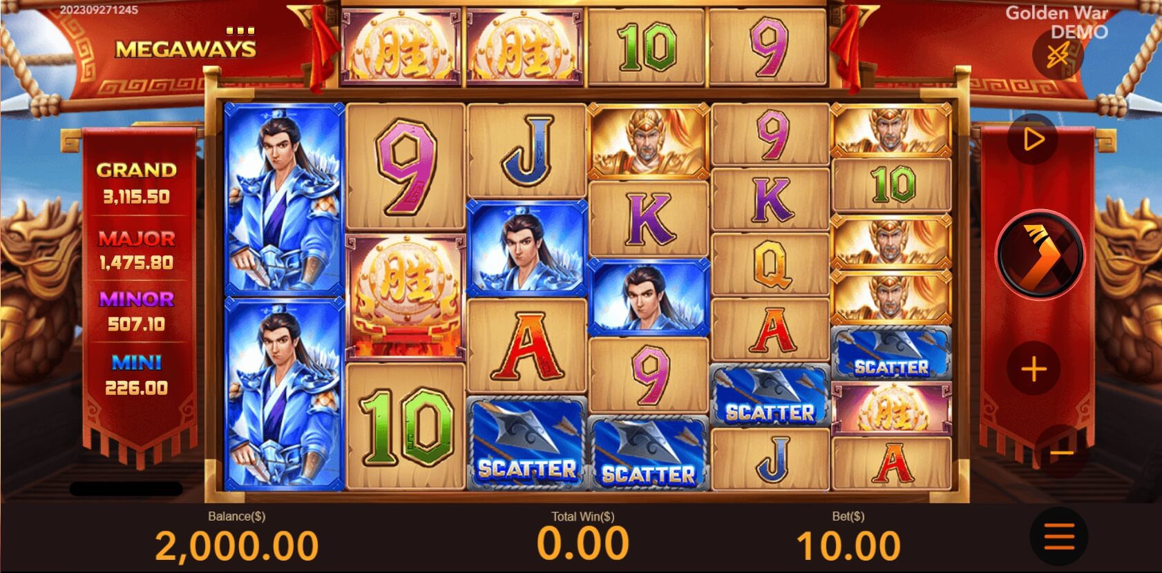 Golden War Nextspin เว็บ 365 superslot