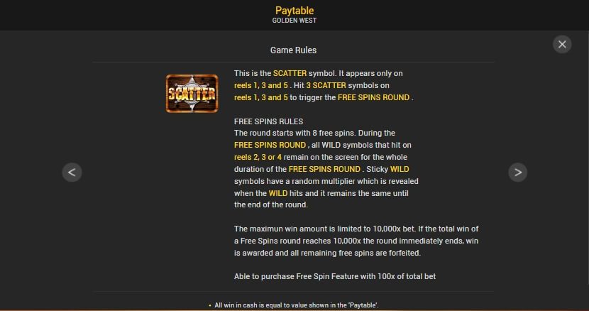 Golden West Nextspin ทดลองเล่น superslot vip