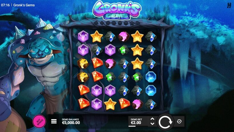 Gronk's Gems Hacksaw Gaming แจกฟรีเครดิต Superslot 888