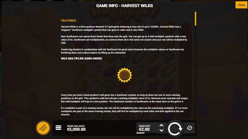 Harvest Wilds Hacksaw Gaming ทางเข้าเล่น Ambsuperslot