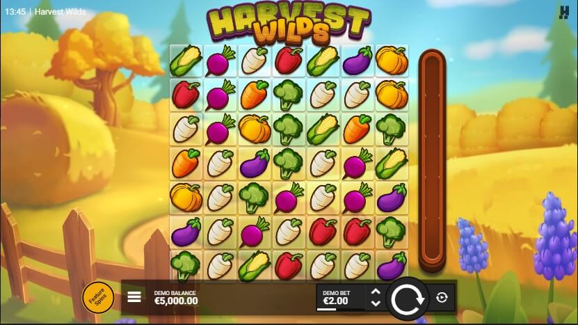 Harvest Wilds Hacksaw Gaming แจกฟรีเครดิต Superslot 888