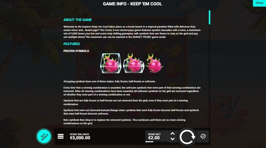 Keep 'em Cool Hacksaw Gaming ทางเข้าเล่น Ambsuperslot