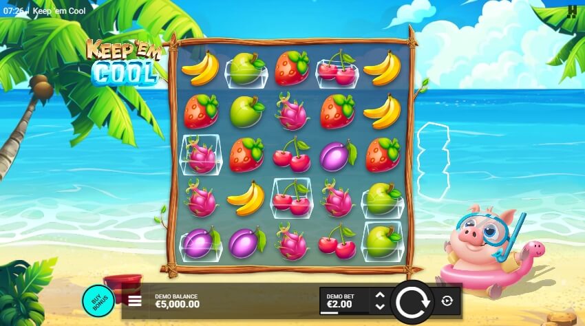 Keep 'em Cool Hacksaw Gaming แจกฟรีเครดิต Superslot 888