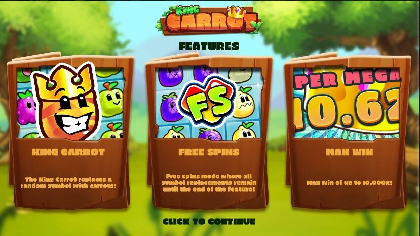 King Carrot Hacksaw Gaming ค่ายสล็อต Superslot 777