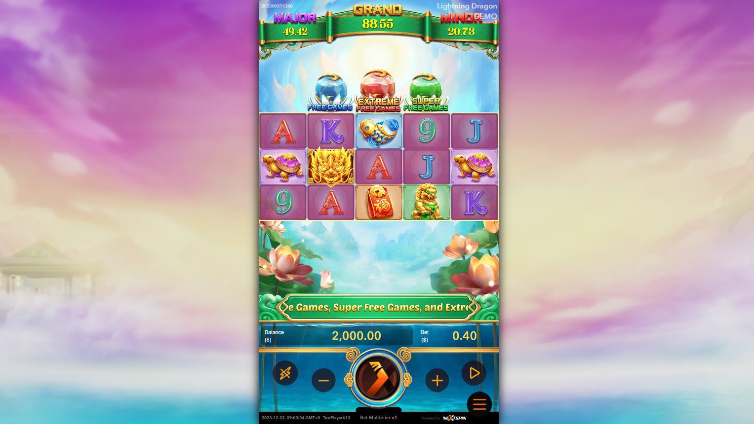 Lighting Dragon Nextspin เว็บ 365 superslot