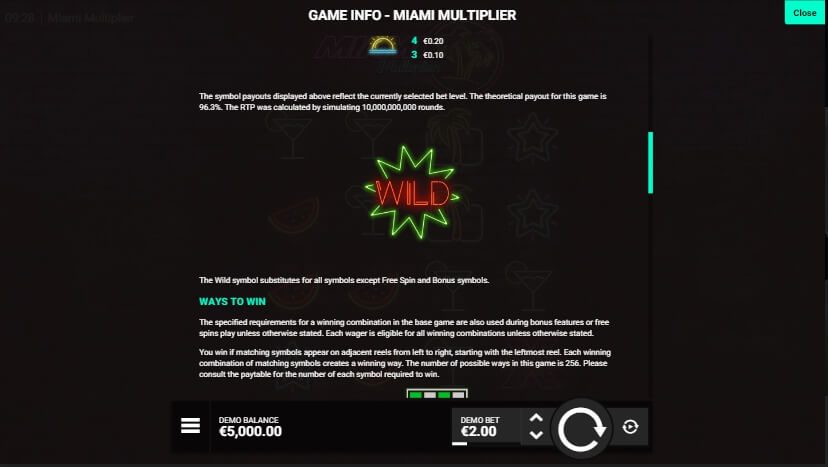 Miami Multiplier Hacksaw Gaming ซุปเปอร์สล็อตเครดิตฟรี Superslot Game