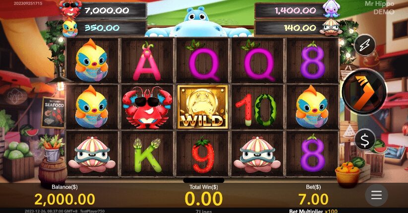 Mr. Hippo Nextspin เว็บ 365 superslot