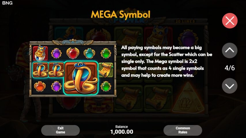 Mummy Power Boongo Superslot ทดลองเล่น