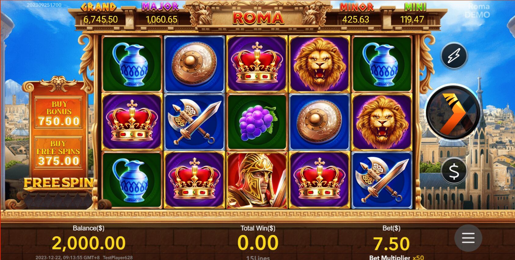 Roma Nextspin เว็บ 365 superslot