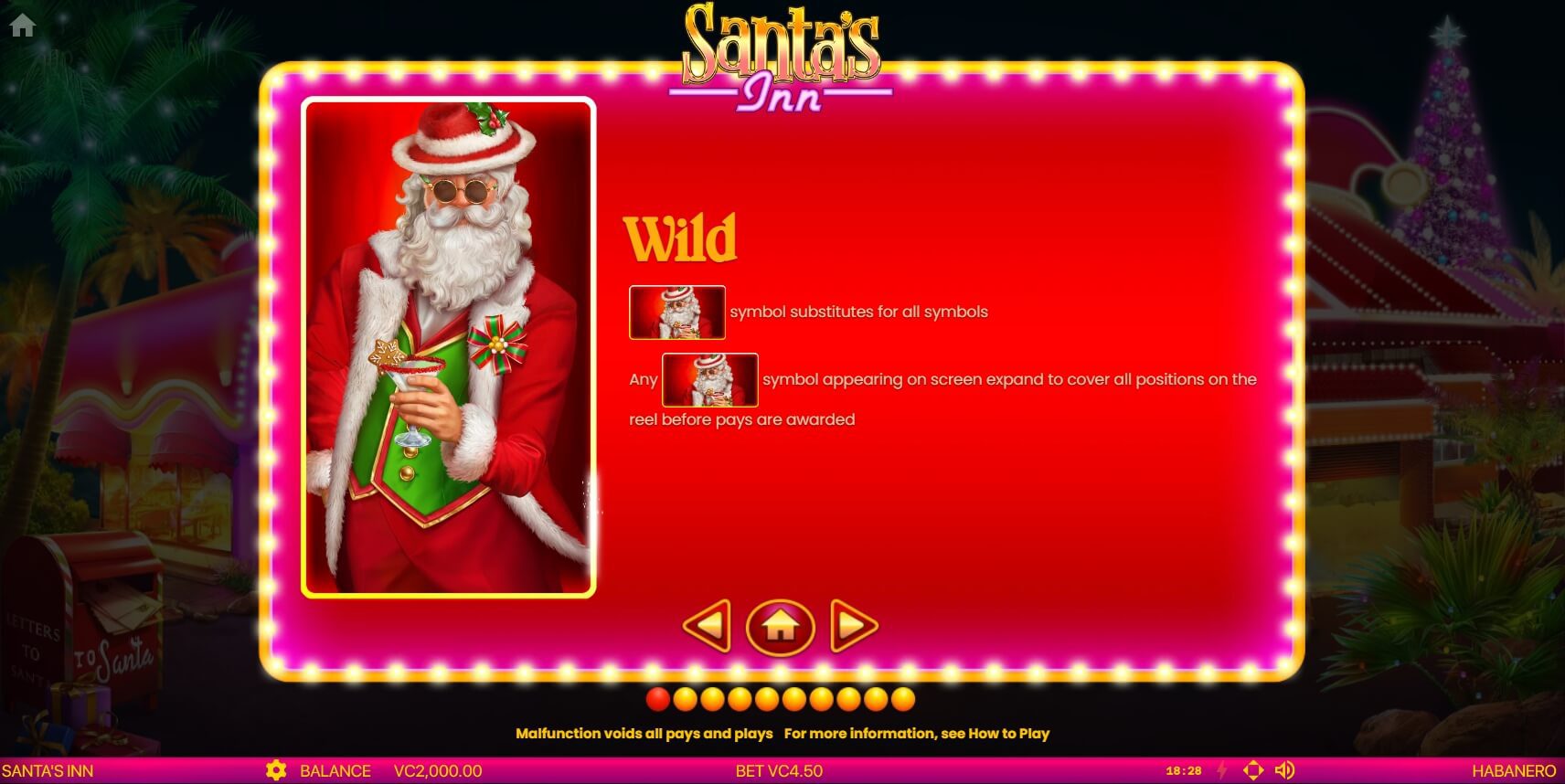 SANTA'S INN Habanero ซุปเปอร์ สล็อต 1234