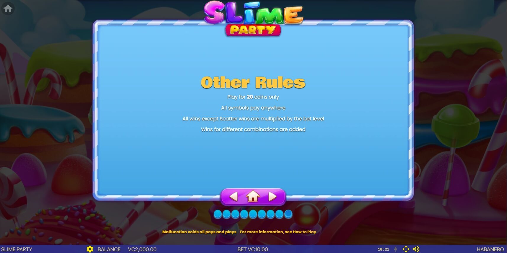 SLIME PARTY Habanero Slot ติดต่อ Superslot
