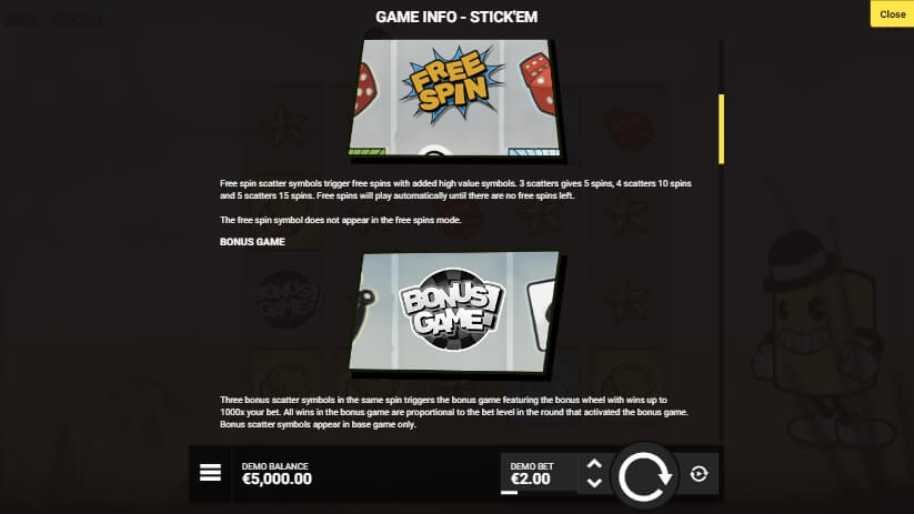 Stick'EM Hacksaw Gaming ทางเข้าเล่น Ambsuperslot