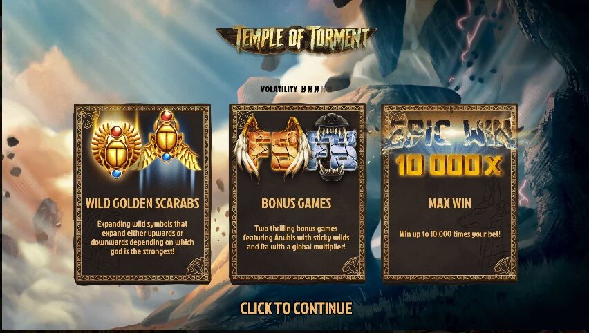 Temple of Torment Hacksaw Gaming ค่ายสล็อต Superslot 777