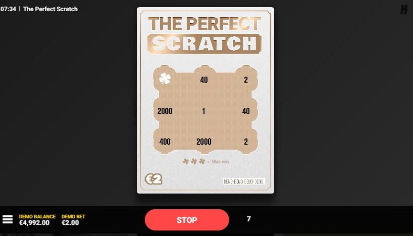 The Perfect Scratch Hacksaw Gaming ทางเข้าเล่น Ambsuperslot