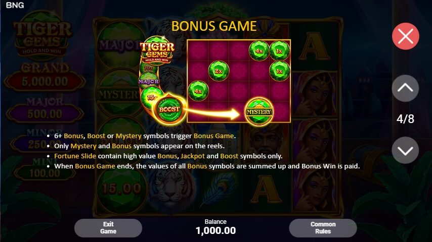 Tiger Gems Boongo Superslot ทดลองเล่น