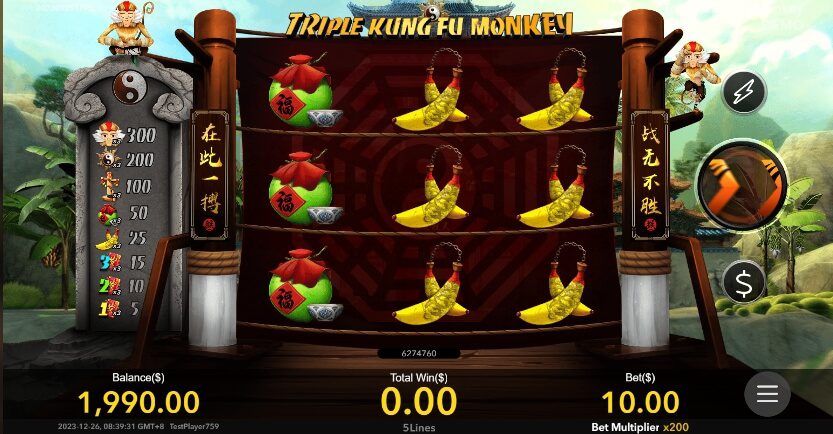 Triple Kung Fu Monkey Nextspin ทดลองเล่น superslot vip